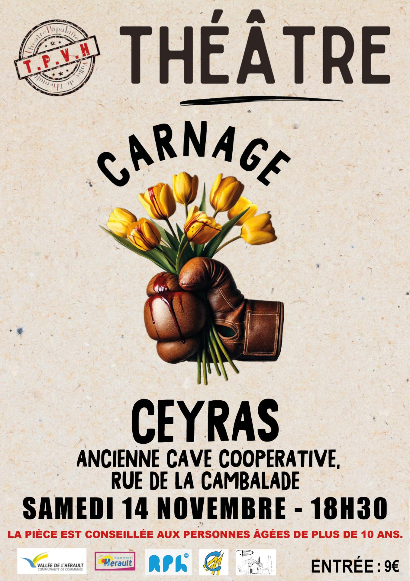 Carnage ceyras novembre