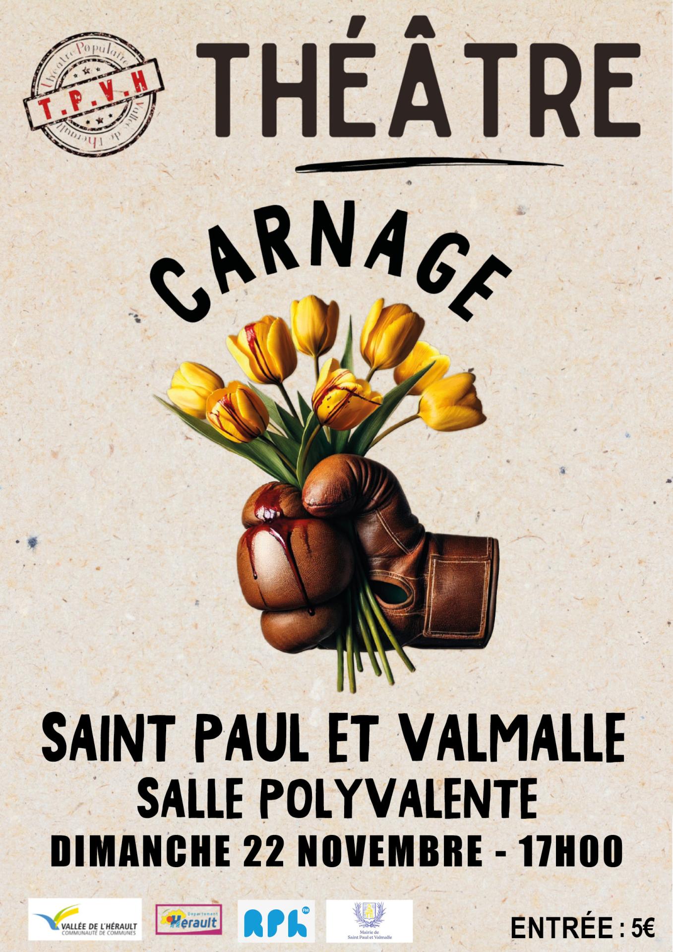 Carnage st paul et valmalle novembre